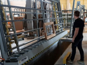 Presse à vitrer cadrage