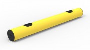 Butée de protection au sol anti-encastrement - Diamètre : Ø 140 mm - Largeur : 500 à 2000 mm