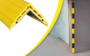 Protection d'angle de mur en élastomère - Longueur : 2 m - Matière : SEBS  - 11 couleurs disponibles
