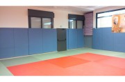 Protection de mur arts martiaux - Épaisseur : 22 mm - Dimensions : 2 x 1 m - 4 coloris disponibles 