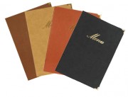 Protège menu de restaurant A4