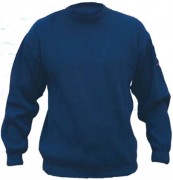 Pull col rond maille anglaise 