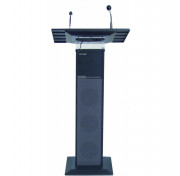 Pupitre de conférence amplifié