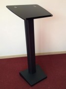 Pupitre de conférence en alu acier plexis