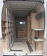 Pupitre porte verre intérieur pour utilitaire