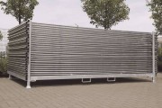 Rack de rangement clôtures de chantier grillagées - Vertical ou horizontal