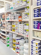 Rack gondole intégré