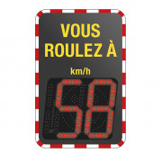 Radar pédagogique mobile