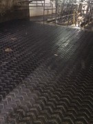 Rampe bétaillère en caoutchouc