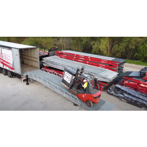 Rampe de chargement mobile 10.5 m - Capacité 8000 kg