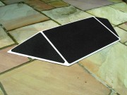 Rampe de seuil en fibre de verre