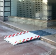 Rampe encastrable pour PMR