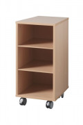 Rangement scolaire sur roulettes