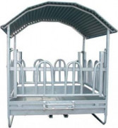 Râtelier avec fond et toit