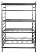 Rayonnage inox médical