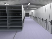 Rayonnage mobile sur rails - Manuel ou électrique