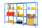 Rayonnage stockage industriel - Hauteur de 1 à 8 m - Charge 500 kg/niveau
