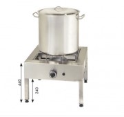 Réchaud à gaz inox