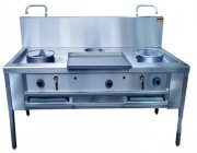 Réchaud double brûleur dragon