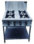 Réchaud pro 4 feux vifs