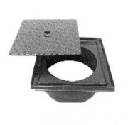 Regard en fonte pour boîte de branchement B 125 500x500 mm