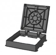 Regard hydraulique en fonte articulé D 400