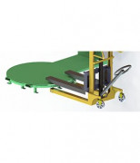 Réhausse plateau pour banderoleuse de palettes