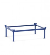 Rehausse pour rouleur de palette - Charge 1200 kg - Dim. 810x610 à 1210x1010 mm