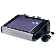 Relieur électrique par anneaux plastiques  