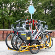 Remorque à vélos pour vélo - 4 vélos adultes