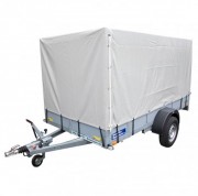 Remorque bagagère bâchée