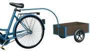 Remorque légère à vélo