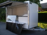 Remorque pâtisserie à châssis renforcé