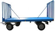 Remorques plate-forme avec ridelles