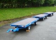 Remorque plateau contreplaqué antidérapant