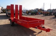 Remorque porte engins à usage agricole