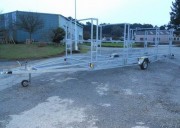 Remorque porte yolette sur-mesure