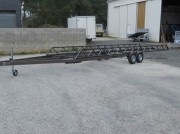 Remorque pour yole sur-mesure