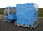 Remorque utilitaire bâchée