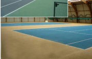 Rénovation court tennis en béton