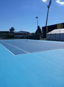 Rénovation court tennis en résine