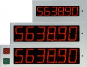 Répétiteur à LED pour pesage - température -20°C à +60°C - IP65