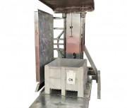 Retourneur de palettes semi automatique - Capacité 1500 kg - Rotation 180°