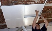 Revêtement de plafond joint bi-composants - Dim : 0.36 m2 ou 0.72 m2