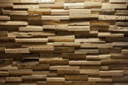 Revêtement mural en bois massif