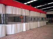 Rideau souple de protection industriel