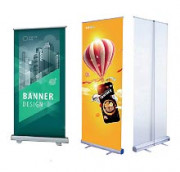 Roll up banner design personnalisé