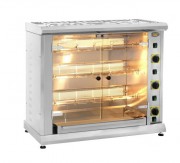 Rôtissoire à gaz - Capacité 4 ou 12 poulets