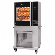 Rôtissoire électrique à balancelle - Capacité 15 poulets