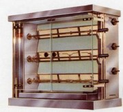 Rôtissoire poulets 3 broches